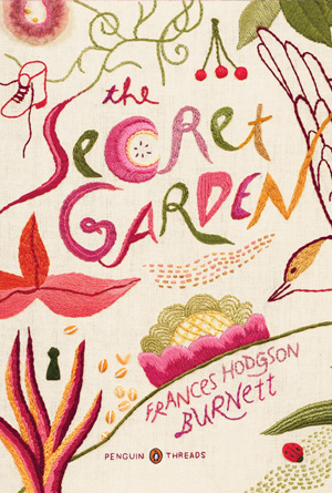 Secret Garden, Frances Hodgson Burnett - Pink Cover Design