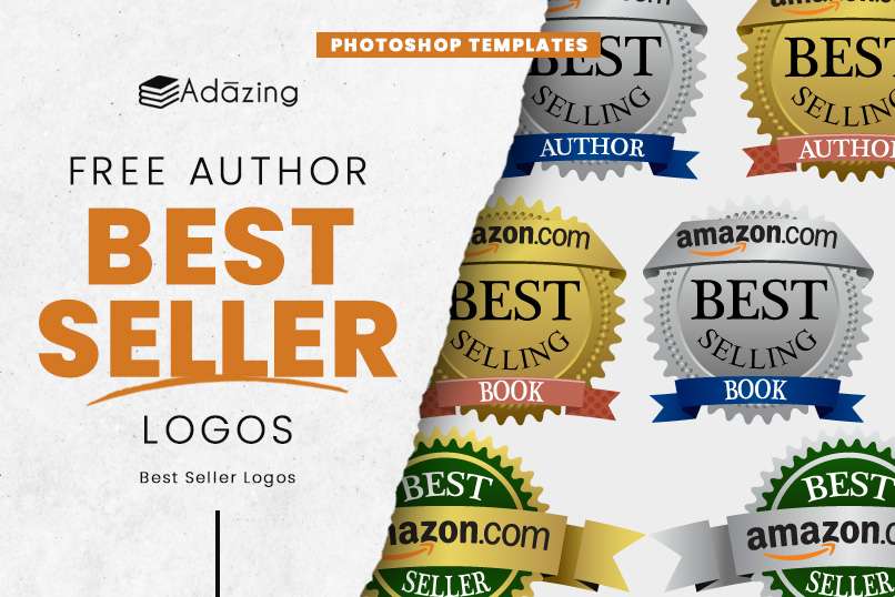 6 Styles of Amazon Best Seller Logo