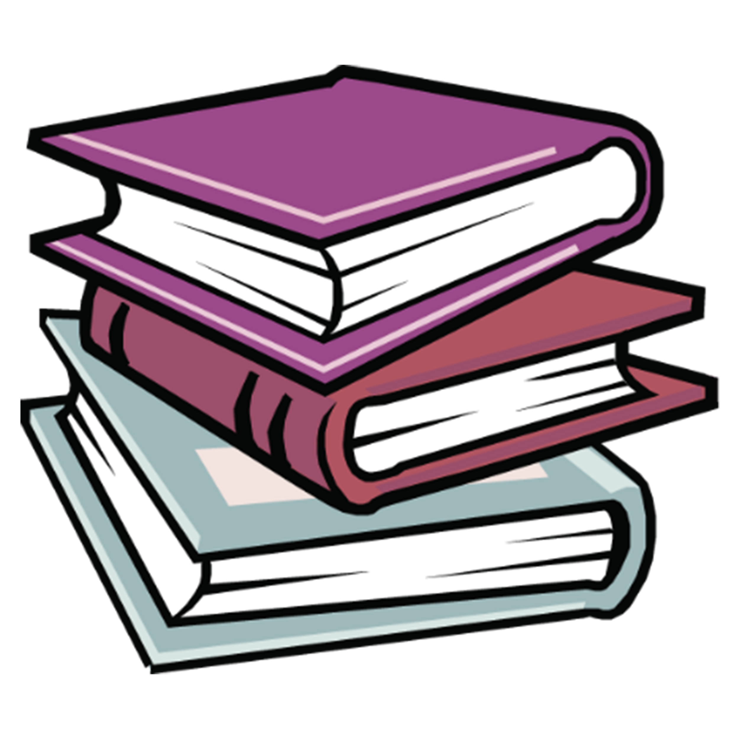 Stacked Book Clipart 02 