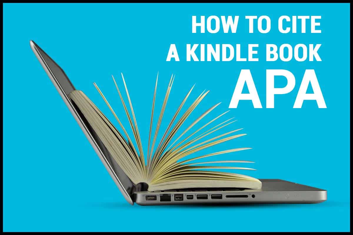 Come citare un libro Kindle - APA