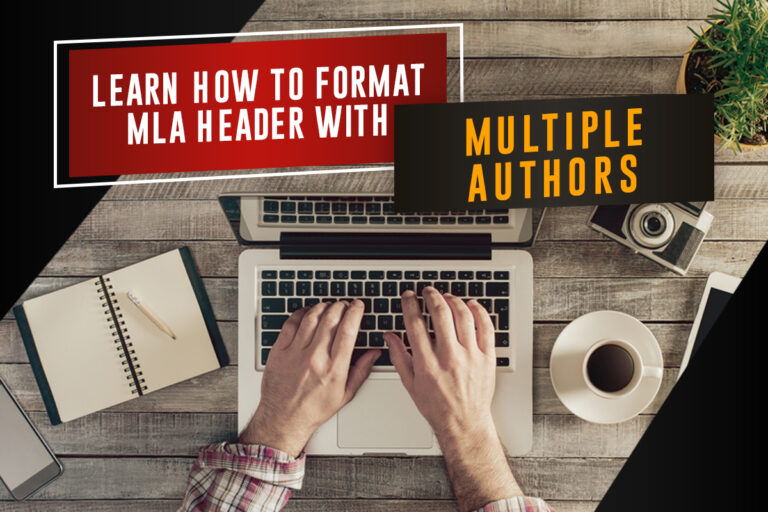 mla essay format for multiple authors