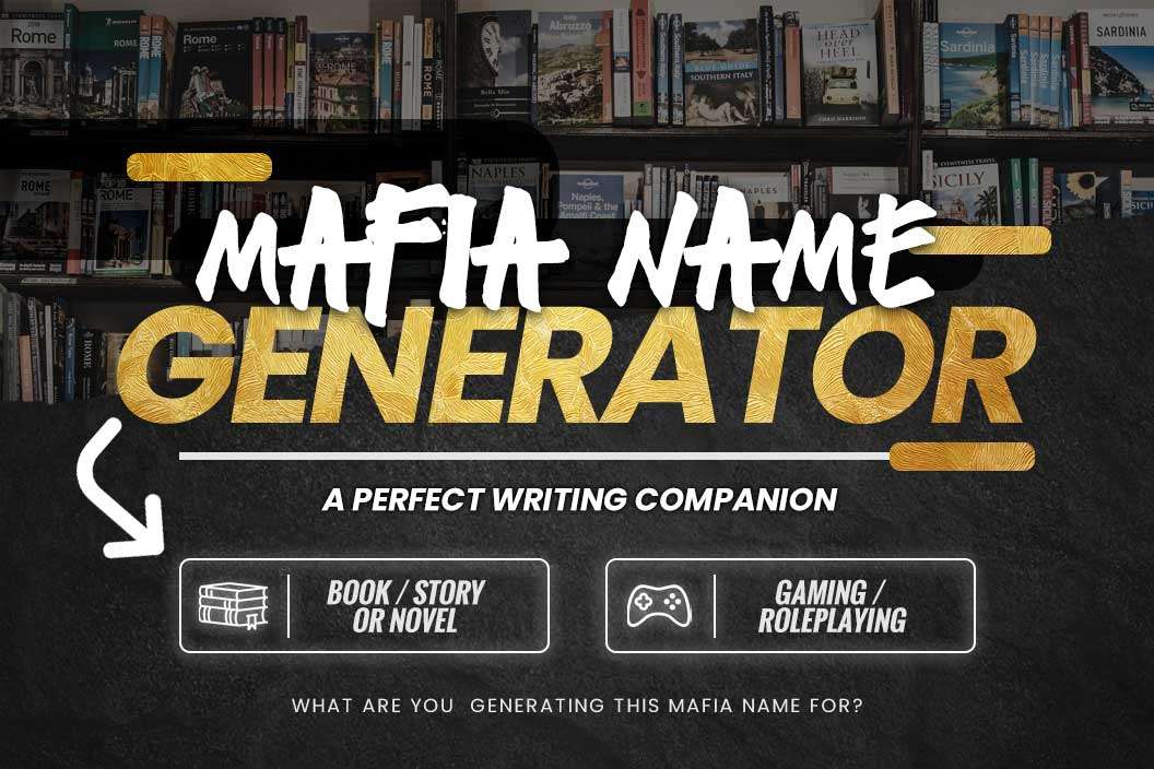 Mafia Name Generator: Với đồng hành hoàn hảo cho việc viết của Adazing, bạn có thể dễ dàng tạo ra những cái tên đầy uy tín cho các nhân vật trong câu chuyện của mình. Hãy để đồng nghiệp và khán giả ngạc nhiên với các tên công chúa đầy tinh tế của bạn!