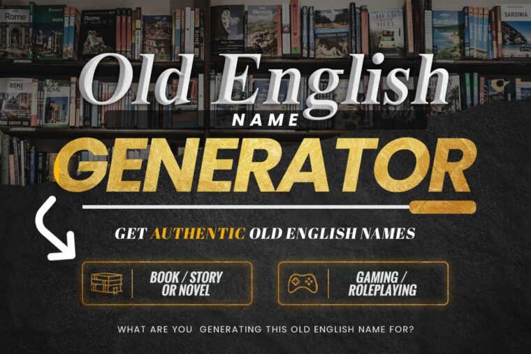 Old English Names Beginning With E