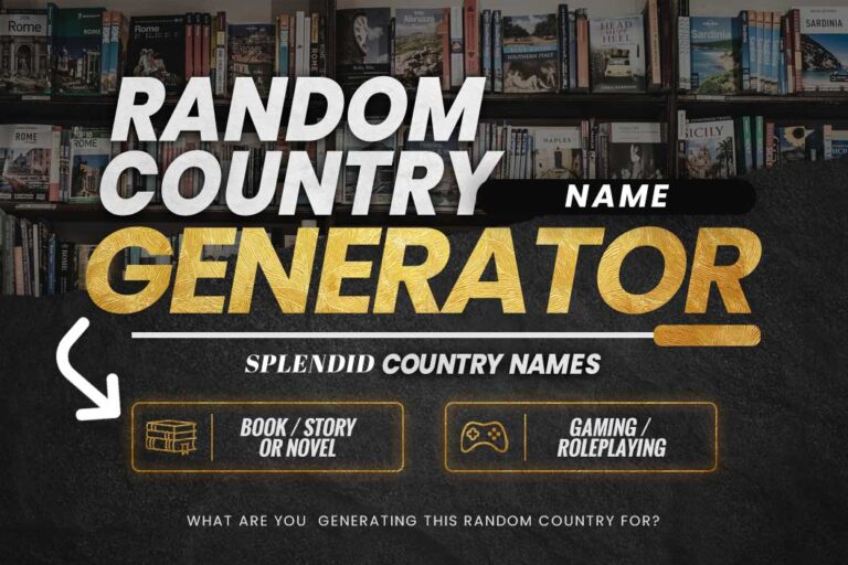 Random Country Name Generator Splendid Country Names