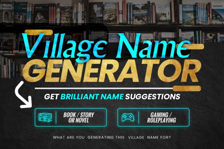 random village name generator