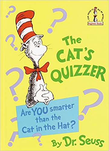 dr seuss book covers the cat's quizzer