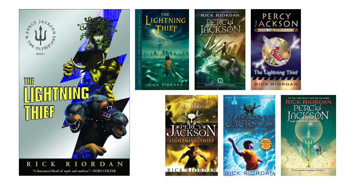Percy Jackson Book Covers · Adazing