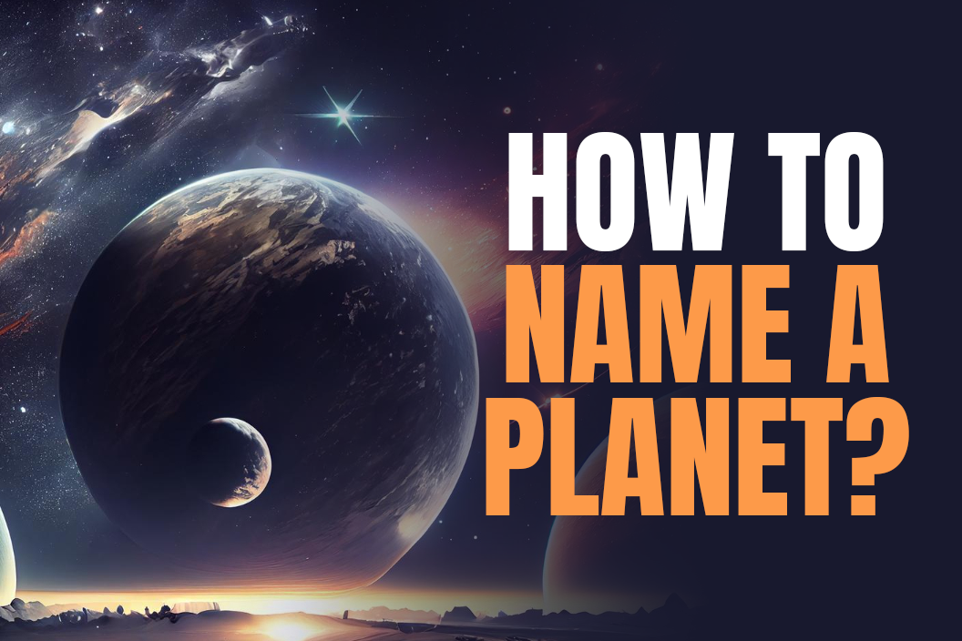 How to name a planet