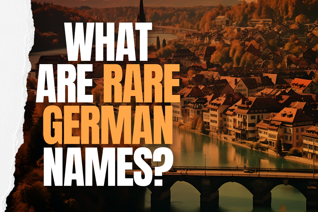 What are rare German names