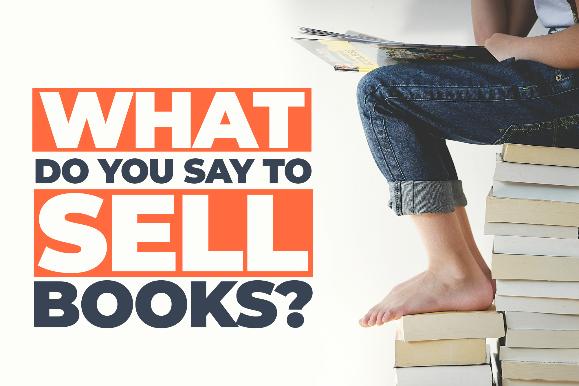 What do you say to sell books