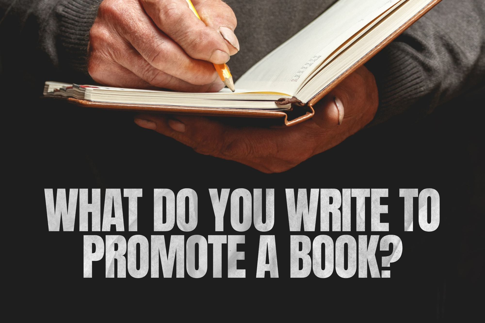 What do you write to promote a book