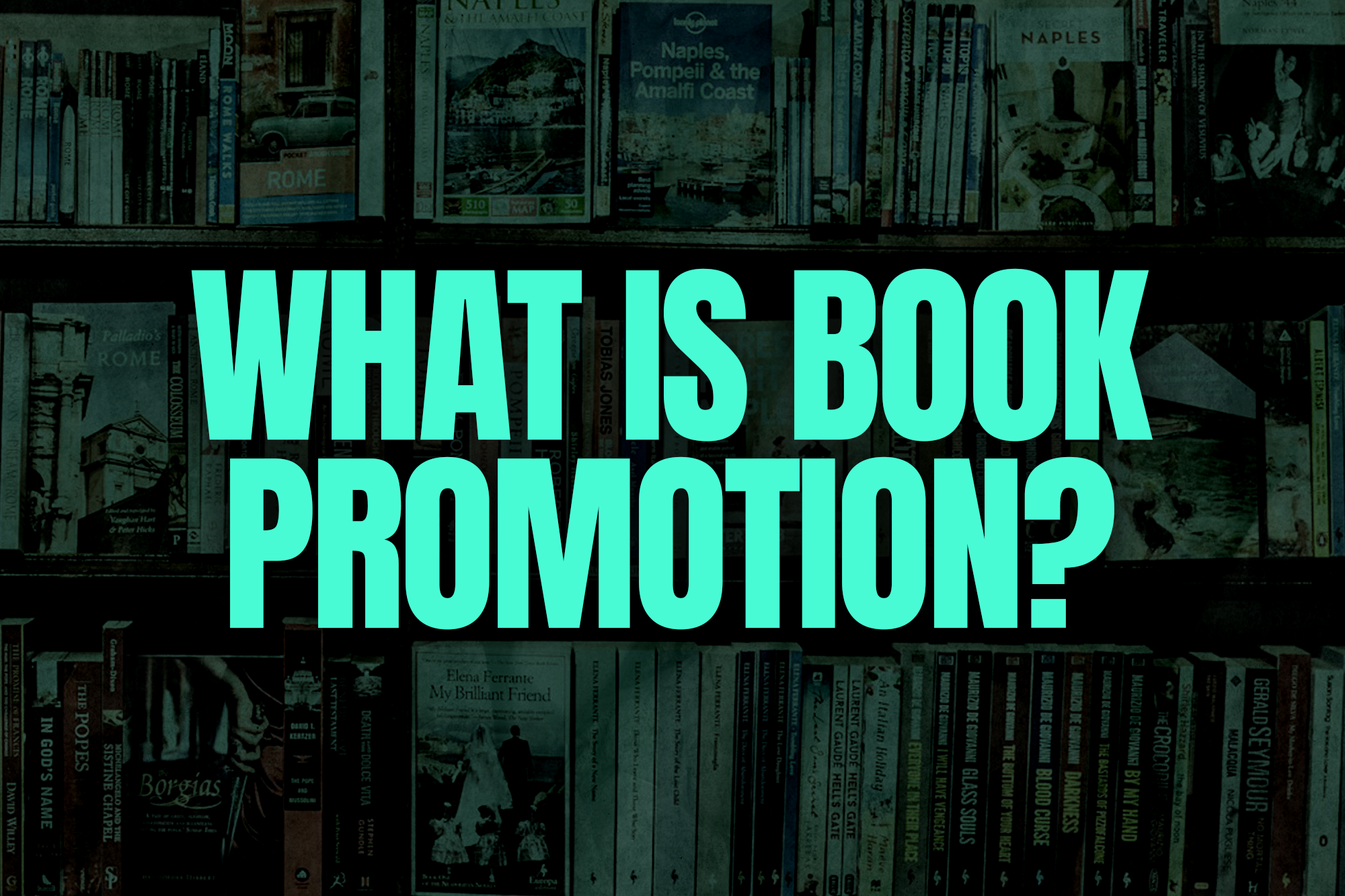 What is book promotion