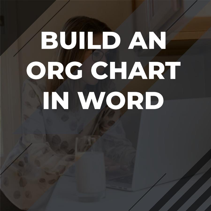 org chart in word